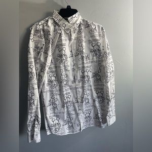 COMME DES GARCONS SHIRT MENS SHIRT/MICKEY MOUSE SHIRT/COMME DES GARCONS/DISNEY